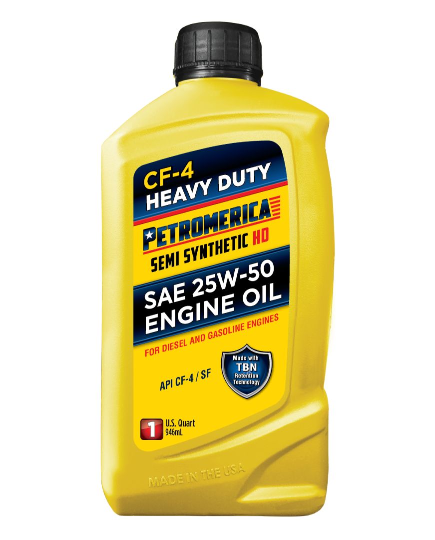 Petromerica HD Semi Syn SAE 25W-50 Engine Oil